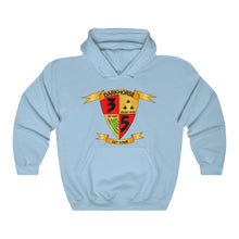 Load image into Gallery viewer, Unisex Heavy Blend™ Hooded Sweatshirt - USMC - WWII  - 3rd Bn, 5th Marines - w PAC SVC
