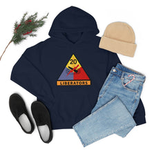 Load image into Gallery viewer, Unisex Heavy Blend™ Hooded Sweatshirt - Army - 20th Armored Division - Liberators wo Txt
