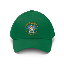 Load image into Gallery viewer, Twill Hat - Navy - Search and Rescue Swimmer  - Hat - Direct to Garment (DTG) - Printed
