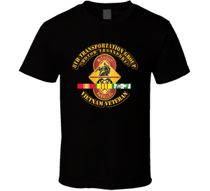 Army - 8th TranGrop w SVC Ribbon  T Shirt