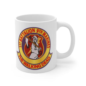 Ceramic Mug 11oz - USMC - 1st Bn 9th Marines wo Txt