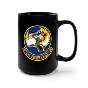 Black Mug 15oz - USAF - 23d Civil Engineer Squadron wo Txt