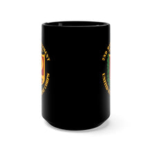 Load image into Gallery viewer, Black Mug 15oz - USMC - 2nd Marine Regiment - Keep Moving
