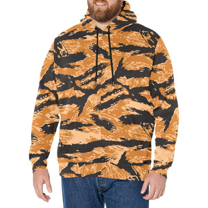 Vietnam Tiger Stripe Orange X 300 New Men's All-Over Print Hoodie (Model H55)