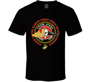 United States Marine Corps - Force Recon on USMC Seal - Tshirt