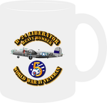 Load image into Gallery viewer, Army Air Corps - 22 Bomb Group - 2nd Bomb Squadron - B-24 Liberator - 5th Air Force - Mug
