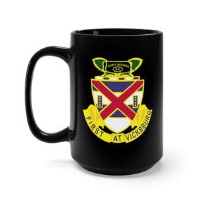 Black Coffee Mug 15oz - Army - 13th Infantry Regiment wo Txt - DUI X 300