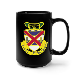 Black Coffee Mug 15oz - Army - 13th Infantry Regiment wo Txt - DUI X 300