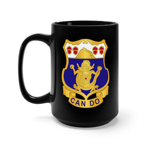 Black Coffee Mug 15oz - Army - 15th Infantry Regiment - DUI wo Txt X 300