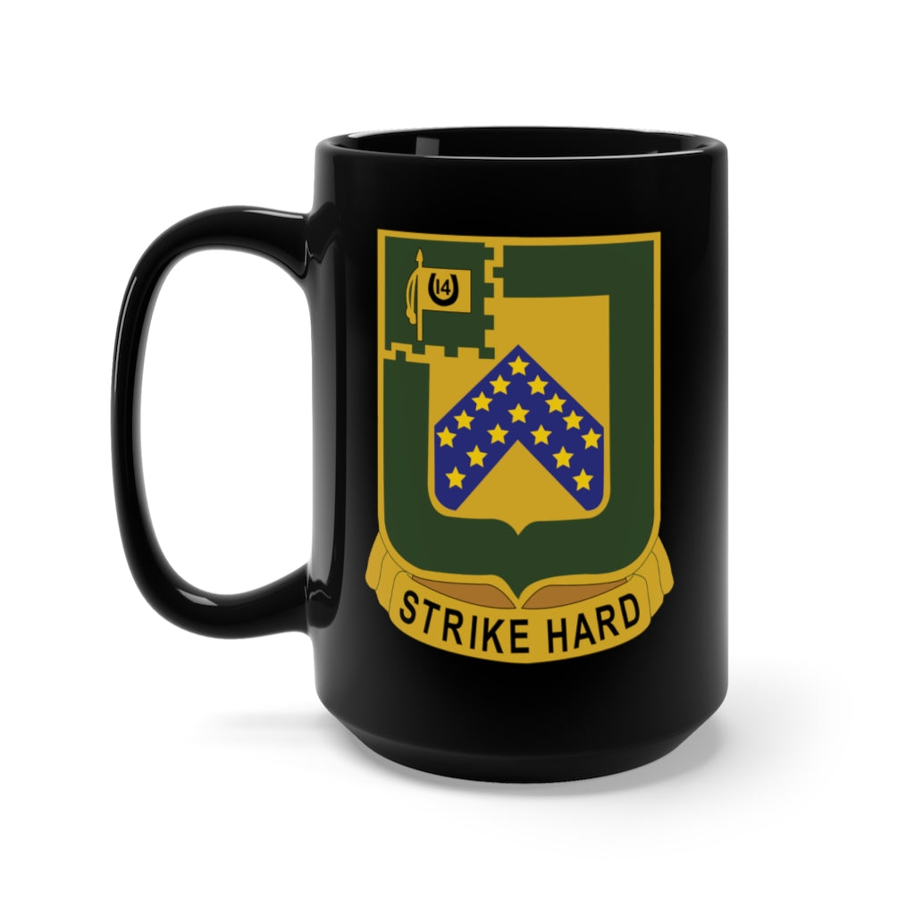 Black Coffee Mug 15oz - Army  - 16th Cavalry Regiment wo Txt