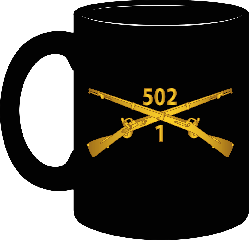 Army - 1st Battalion 502nd Infantry Regiment - Infantry Branch- Mug