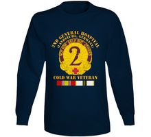 Load image into Gallery viewer, Army - 2nd General Hospital - Landstuhl Frg - With Cold Vietnam Service Ribbons T Shirt, Hoodie and Long Sleeve
