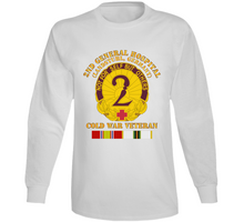 Load image into Gallery viewer, Army - 2nd General Hospital - Landstuhl Frg - With Cold Vietnam Service Ribbons T Shirt, Hoodie and Long Sleeve
