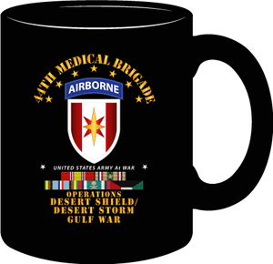 Army - 44th Medical Brigade - Desert Shield - Storm w  Drop Shadow Svc - Mug