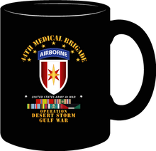 Load image into Gallery viewer, Army - 44th Medical Brigade - Desert Storm with Service Ribbons - Mug
