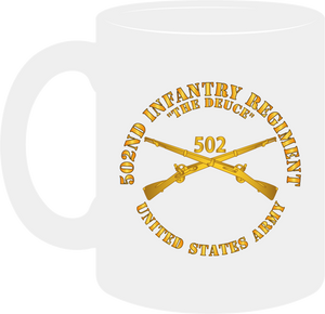 Army - 502nd Infantry Regiment - The Deuce - Infantry Branch- Mug