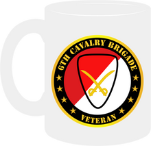 Load image into Gallery viewer, Army - 6th Cavalry Brigade Veteran - Mug
