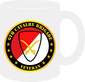 Army - 6th Cavalry Brigade Veteran - Mug