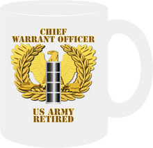 Load image into Gallery viewer, Army, Warrant Officer, Chief Warrant 4 (Retired) - Mug

