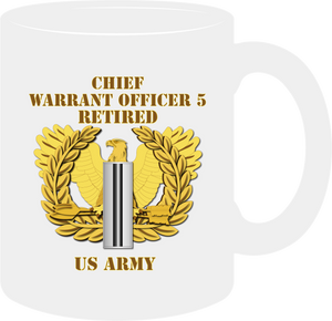 Army - Emblem - Warrant Officer 5 - Chief Warrant 5 with Eagle-  Mug