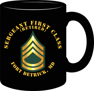 Army - Sergeant First Class (Retired) - Fort Detrick, Maryland - Mug