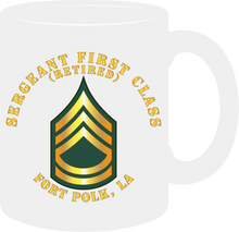 Load image into Gallery viewer, Army - Sergeant First Class (Retired) - Fort Polk, Los Angeles - Mug
