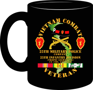 Army - Vietnam Combat Veteran, 25th Military Police Company, 25th Infantry Division - Mug