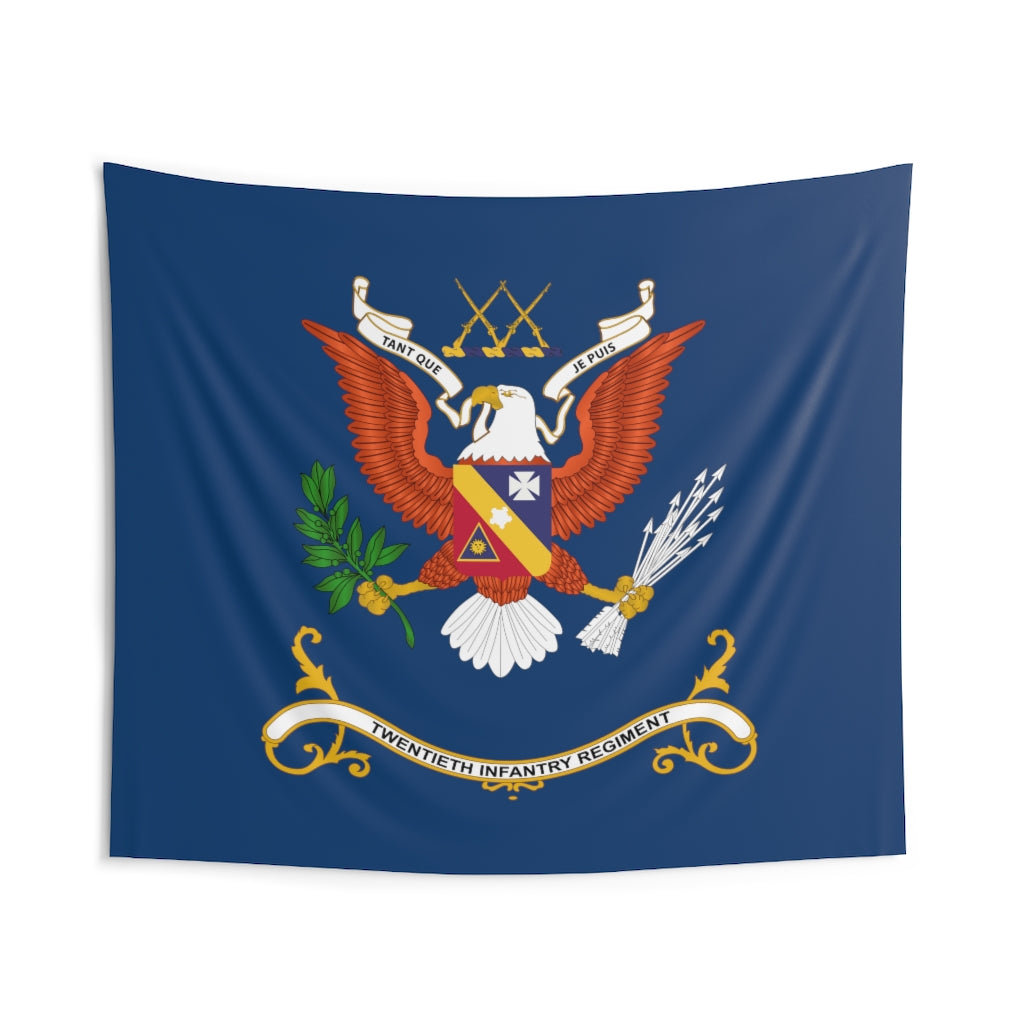 Indoor Wall Tapestries - 20th Infantry Regiment - 