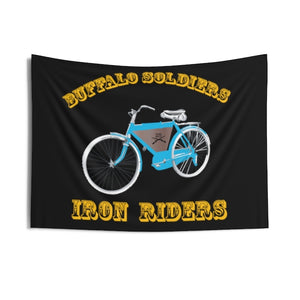 Indoor Wall Tapestries - 25th Infantry, "Iron Riders", Buffalo Soldier