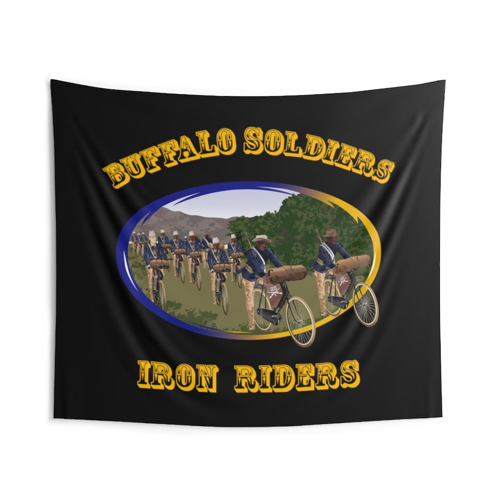 Indoor Wall Tapestries - Indoor Wall Tapestries - Buffalo Soldiers - Iron Riders