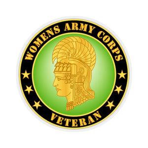 Kiss-Cut Stickers - Army - Womens Army Corps Veteran