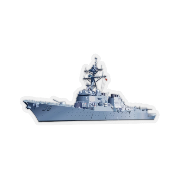 Kiss-Cut Stickers - Navy - Destroyer - USS John S McCain -  Ship only wo Txt
