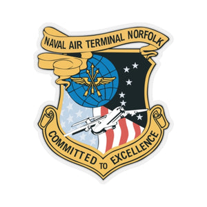 Kiss-Cut Stickers - Navy - Naval Air Terminal Norfolk wo Txt X 300