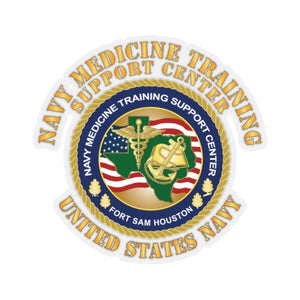 Kiss-Cut Stickers - Navy Medicine Training Support Center X 300
