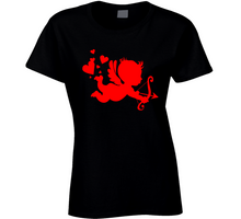 Load image into Gallery viewer, Cupid - VALENTINE - Ladies T Shirt
