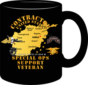 Contractor, Special Ops Support Veteran, Afghanistan - Mug