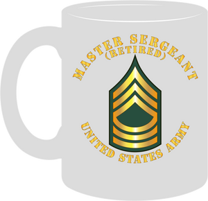 US Army - Master Sergeant (MSG) - Retired  - Mug