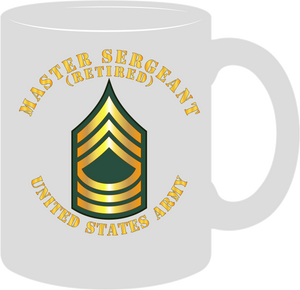 US Army - Master Sergeant (MSG) - Retired  - Mug