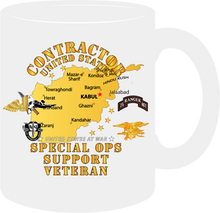 Load image into Gallery viewer, Contractor, Special Ops Support Veteran, Afghanistan - Mug
