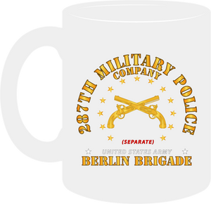 Army - 287th Military Police Company - Berlin Brigade - Mug