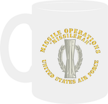 Load image into Gallery viewer, Unites States Air Force - Missile Operations - Missileman - Basic - Mug
