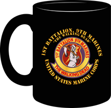 Load image into Gallery viewer, United States Marine Corps - 1st Battalion 9th Marines - The Walking Dead - Mug
