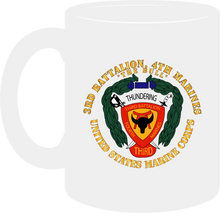 Load image into Gallery viewer, United States Marines Corps - 3rd Battalion, 4th Marines - The Bull - Mug
