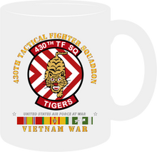 Load image into Gallery viewer, United States Air Force - 430th Tactical Fighter Squadron with Vietnam Service Ribbons - Mug
