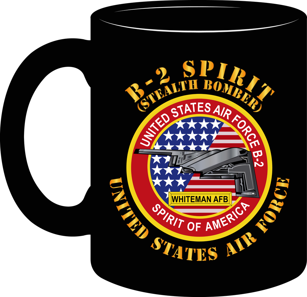 United States Air Force - B2 - Spirit - Stealth Bomber - Mug