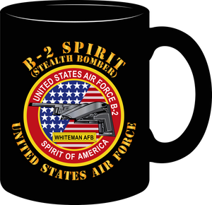 United States Air Force - B2 - Spirit - Stealth Bomber - Mug