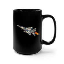 Load image into Gallery viewer, Black Mug 15oz - USAF - F15 Eagle wo txt w Afterburners X 300
