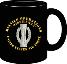 Load image into Gallery viewer, Unites States Air Force - Missile Operations - Missileman - Basic - Mug
