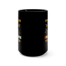 Load image into Gallery viewer, Black Mug 15oz - Army - 2nd Battalion,  7th Cavalry Regiment - Vietnam War wt 2 Cav Riders and VN SVC X300
