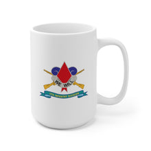 Load image into Gallery viewer, Ceramic Mug 15oz - Army - 5th Infantry Division - DUI w Br - Ribbon X 300
